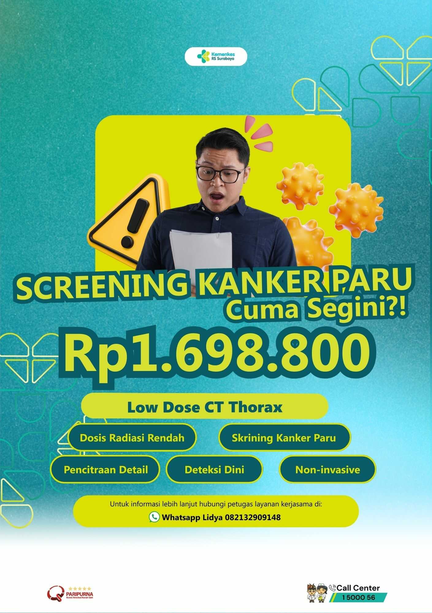 Paket Screening Kanker Paru-Paru