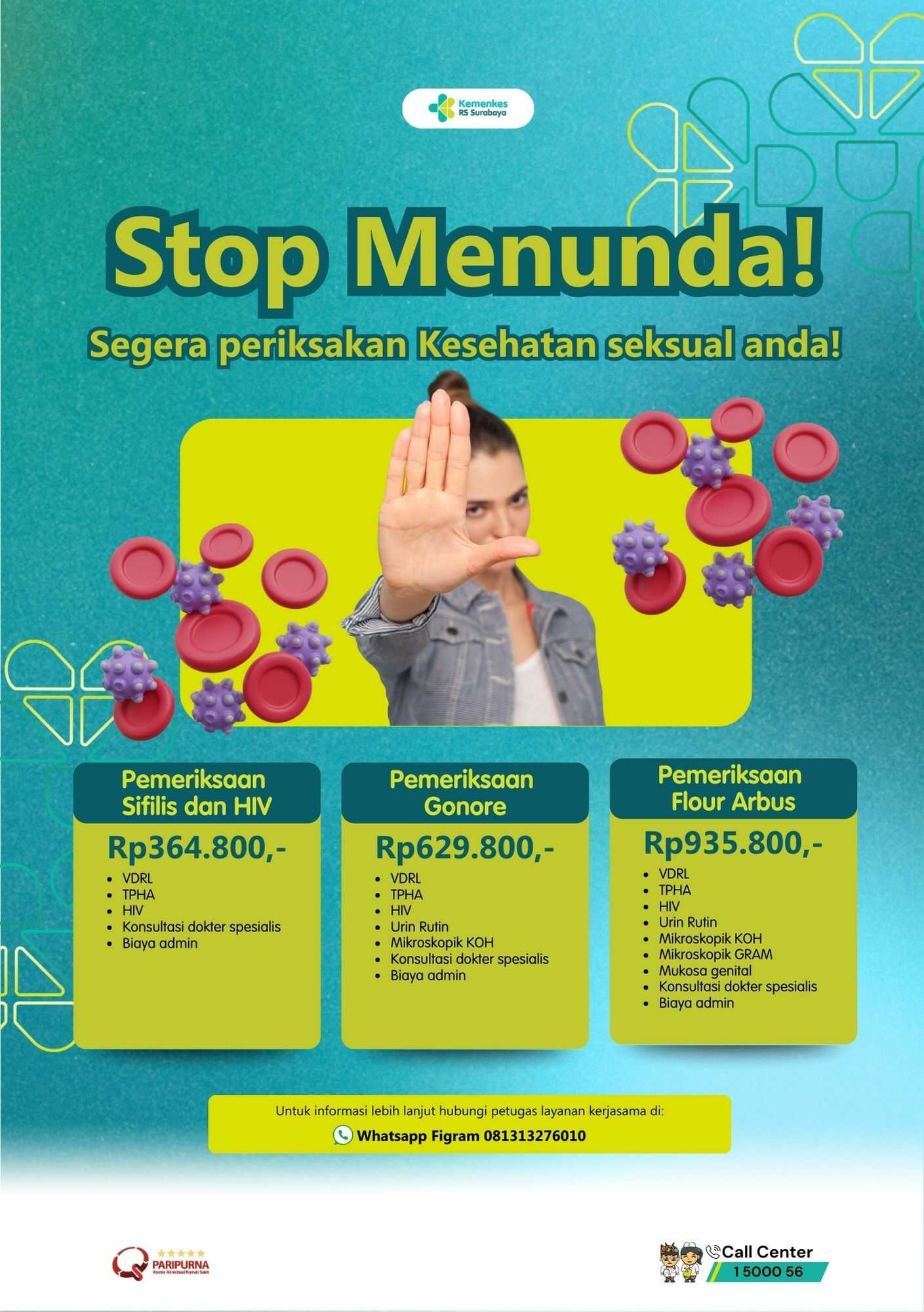 Paket Pemeriksaan Kulit dan Kelamin