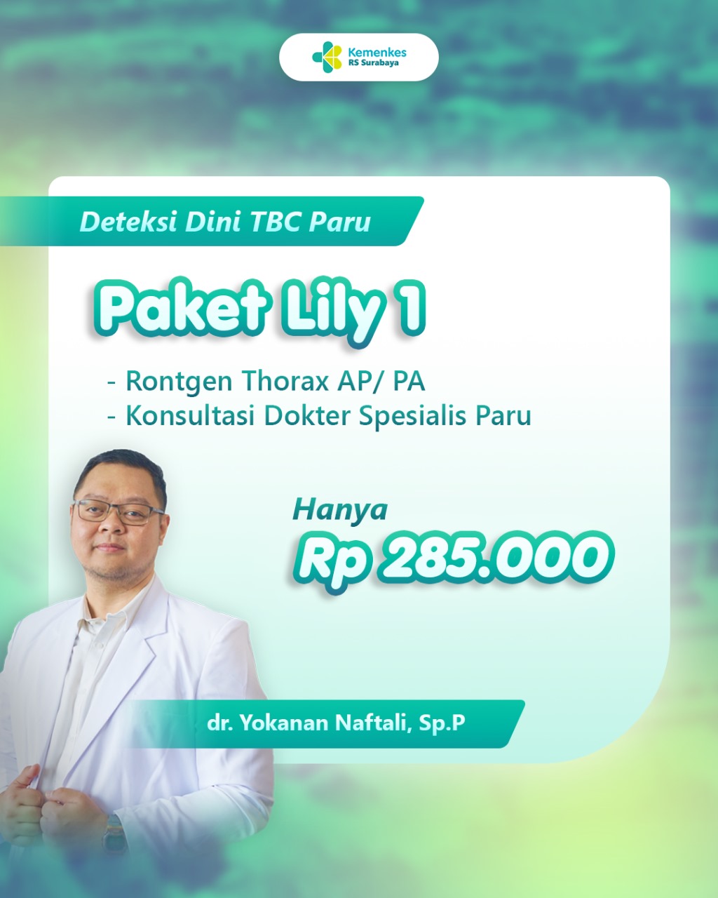 Paket Lily 1 Deteksi Dini TBC Paru