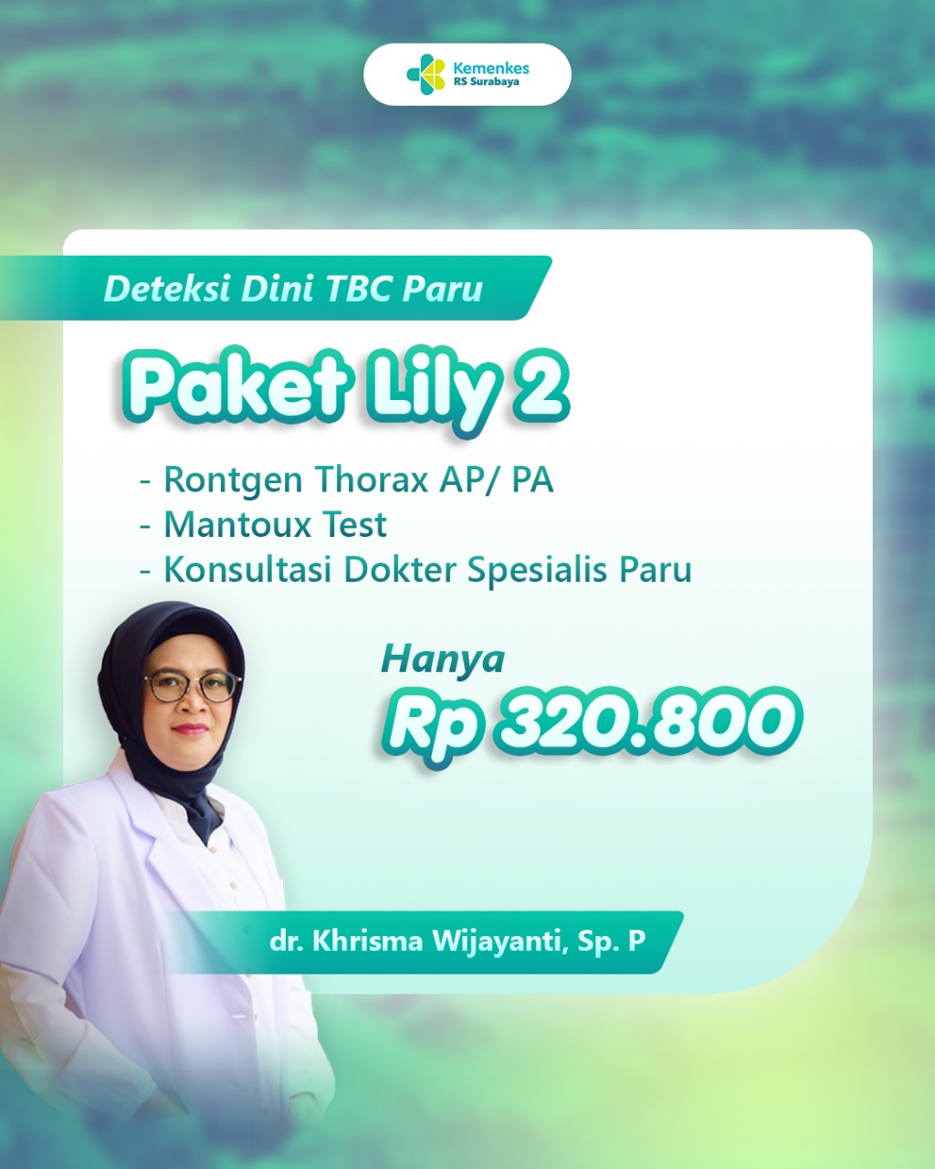 Paket Lily 2 Deteksi Dini TBC Paru