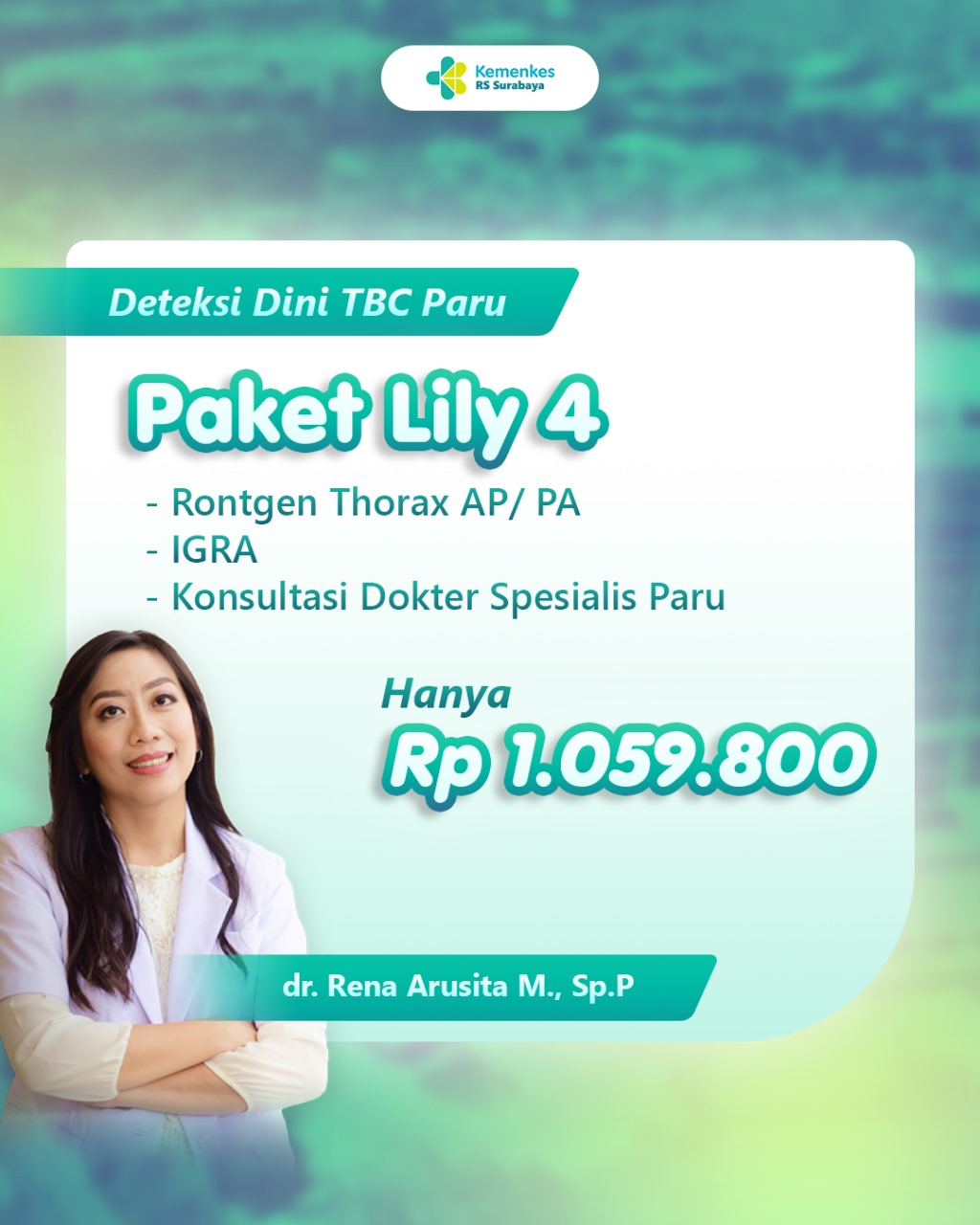 Paket Lily 4 Deteksi Dini TBC Paru