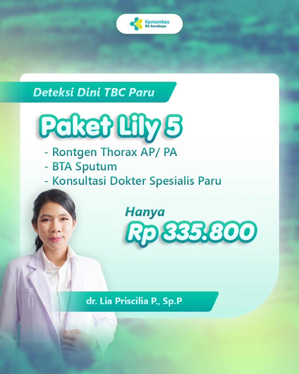 Paket Lily 5 Deteksi Dini TBC Paru