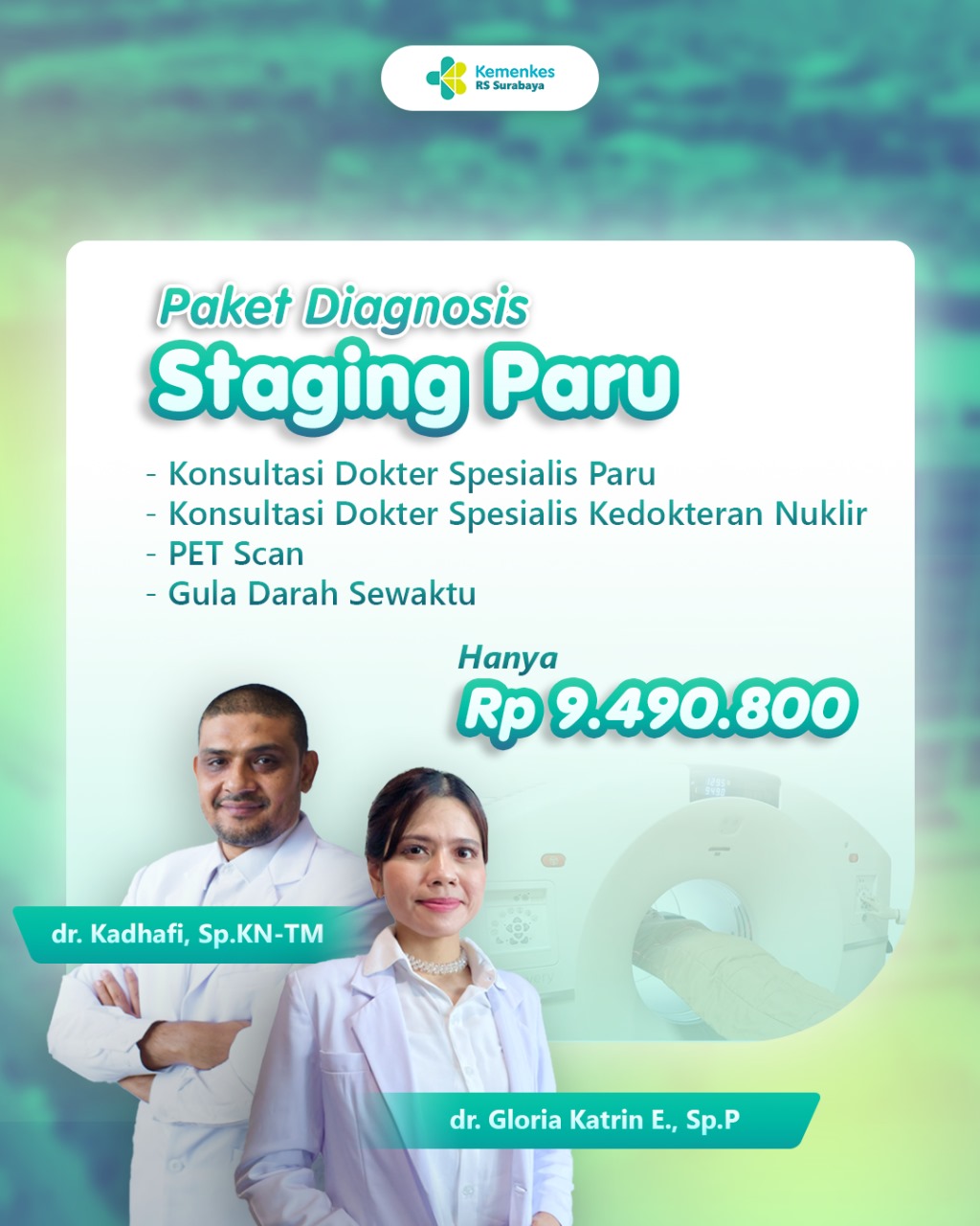Paket Diagnosis Staging Paru