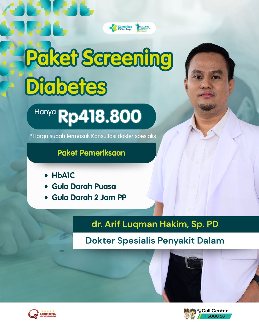 Paket Screening Diabetes