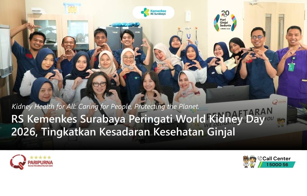 RS Kemenkes Surabaya Peringati World Kidney Day 2026, Tingkatkan Kesadaran Kesehatan Ginjal