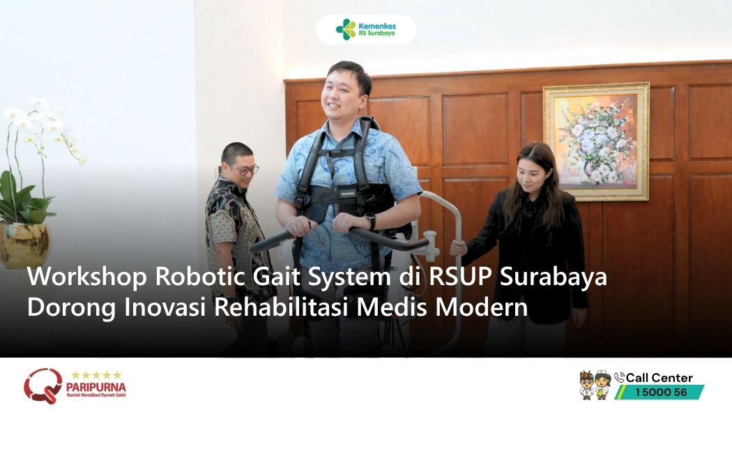 RS Kemenkes Surabaya Gelar Workshop Robotic Gait System, Dorong Inovasi Rehabilitasi Medis di Jawa Timur