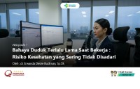 Bahaya Duduk Terlalu Lama Saat Bekerja: Risiko Kesehatan yang Sering Tidak Disadari
